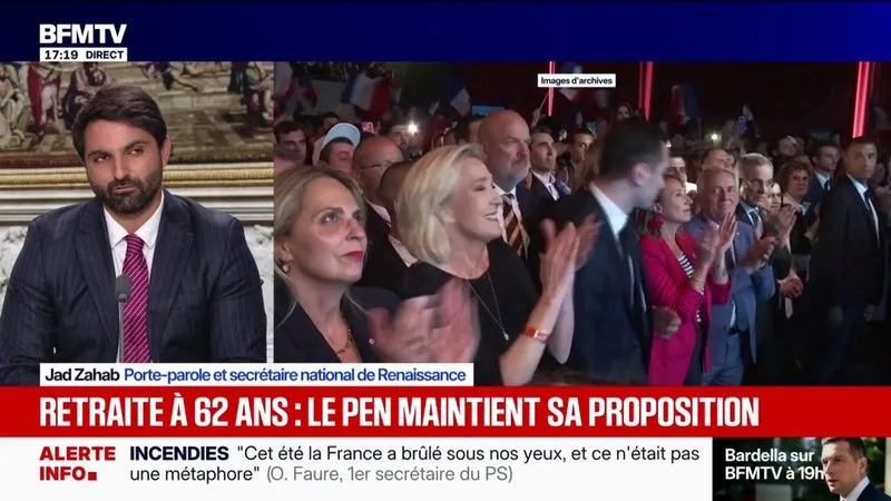 PRÉSIDENTIELLE 2027: « POUR NOUS, LE RN ET LFI SONT LES DEUX REVERS DE LA MÊME MÉDAILLE », DÉCLARE JAD ZAHAB, SECRÉTAIRE NATIONAL DE RENAISSANCE