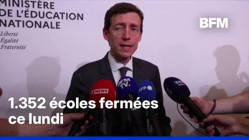 CANICULE: 1.352 ÉCOLES OU ÉTABLISSEMENTS SCOLAIRES FERMÉES, ANNONCE LE MINISTRE DE L’ÉDUCATION