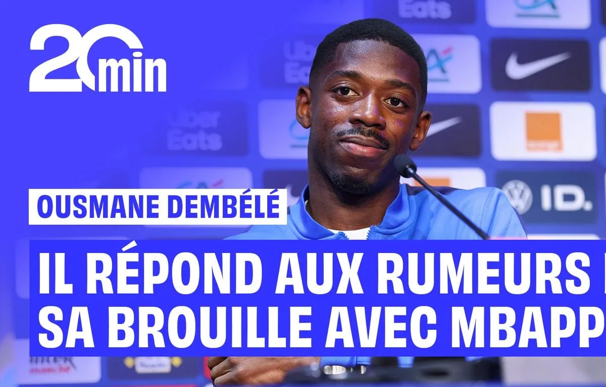 « DES PETITES GUÉGUERRES SUR LES RÉSEAUX SOCIAUX » : DEMBÉLÉ RÉPOND AUX RUMEURS SUR SA BROUILLE AVEC MBAPPÉ