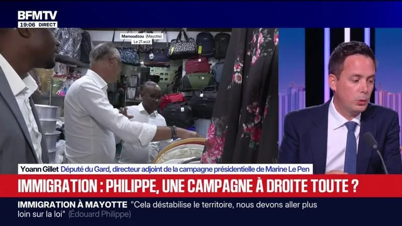 IMMIGRATION À MAYOTTE: ÉDOUARD PHILIPPE « NE FAIT QUE FAIRE DES PROMESSES QU’IL NE TIENDRA PAS », ESTIME YOANN GILLET, DÉPUTÉ RN
