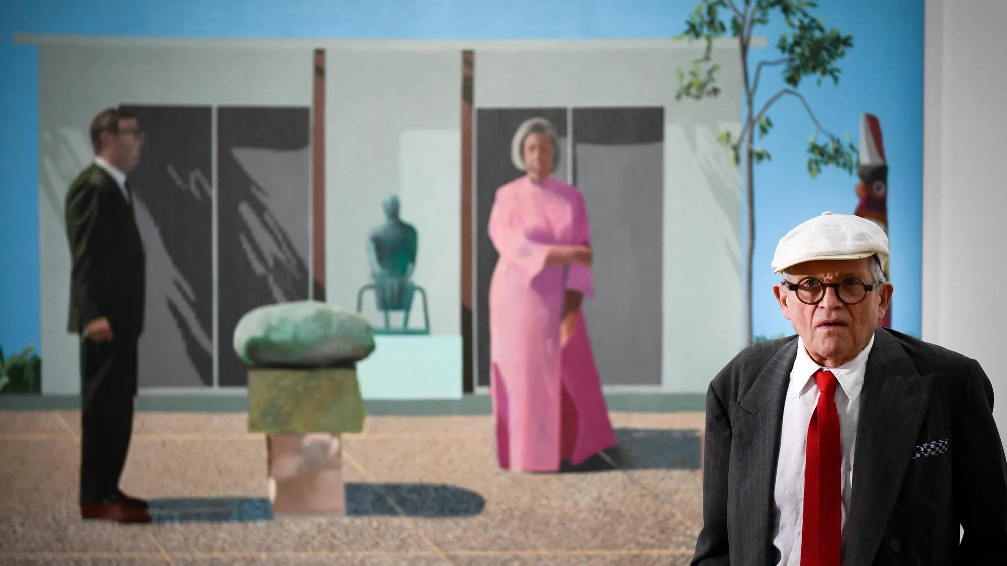 MORT DE DAVID HOCKNEY, ARTISTE ET PEINTRE MAJEUR DU MOUVEMENT POP ART ET DE L’HYPERRÉALISME