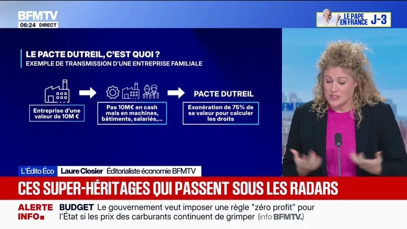 L’ÉDITO ÉCO – L’ORGANISATION OXFAM PROPOSE DE TAXER LES SUPER-HÉRITAGES
