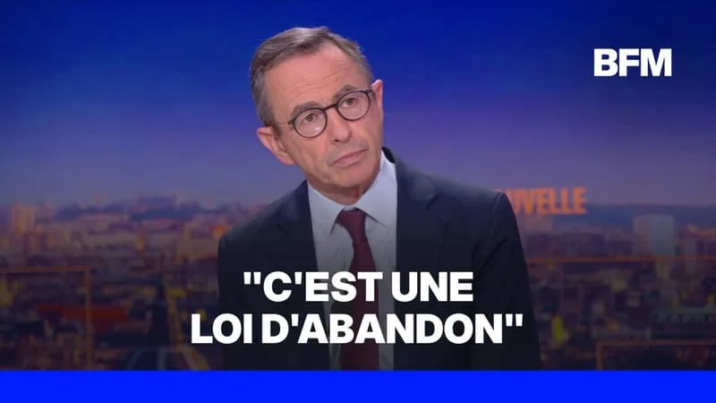 BRUNO RETAILLEAU, CANDIDAT LR À LA PRÉSIDENTIELLE, RÉAGIT À L’ADOPTION DE LA LOI SUR L’AIDE À MOURIR