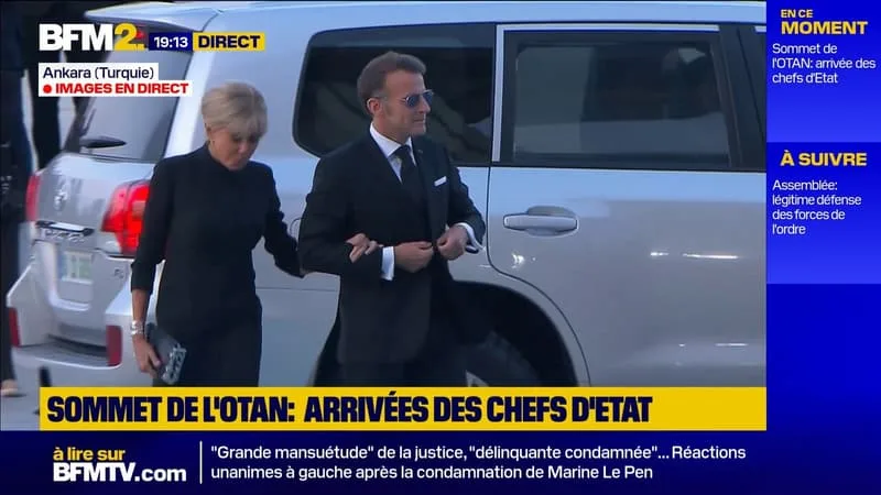 EMMANUEL ET BRIGITTE MACRON ONT RENCONTRÉ LE PRÉSIDENT TURQUE RECEP TAYYIP ERDOĞAN, ET SA FEMME EMINE ERDOĞAN
