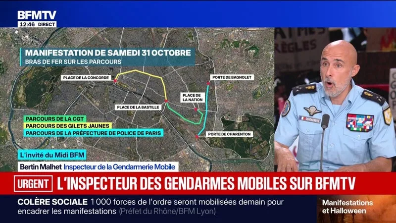 31 OCTOBRE: « IL FAUDRA ÊTRE RÉACTIF, MOBILE ET INTERVENIR AVEC FERMETÉ », EXPLIQUE BERTIN MALHET, INSPECTEUR DE LA GENDARMERIE MOBILE