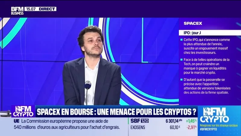 SPACEX : UNE MENACE POUR LES CRYPTOS