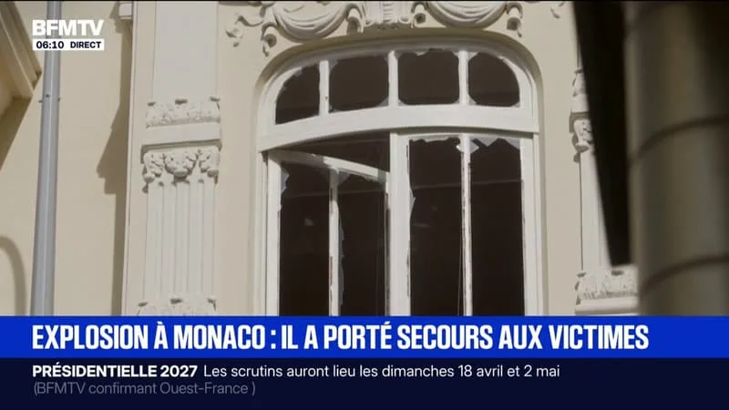 « J’AI VU DE LA FUMÉE QUI SORTAIT »: UN TÉMOIN DE L’EXPLOSION À MONACO RACONTE COMMENT IL A PORTÉ SECOURS À L’UN DES VICTIMES