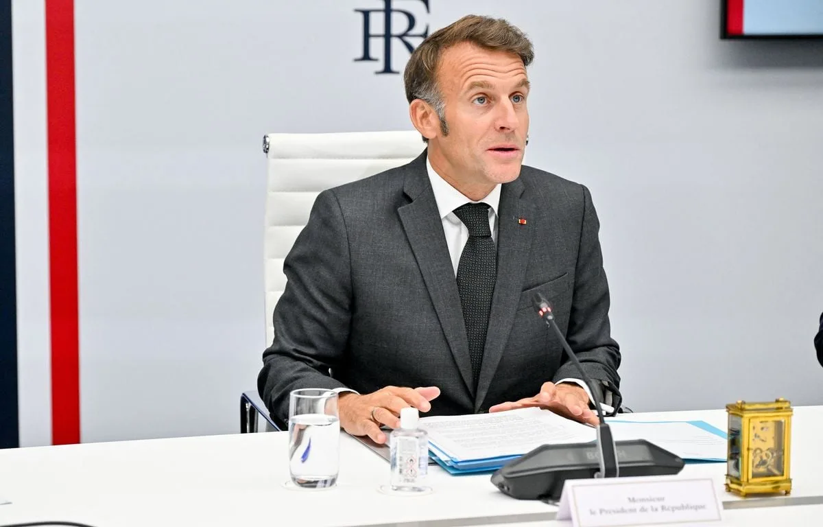 G7 À ÉVIAN-LES-BAINS : MACRON PRESSE LA CHINE, LES ETATS-UNIS ET L’EUROPE DE SE COORDONNER SUR LE PLAN ÉCONOMIQUE