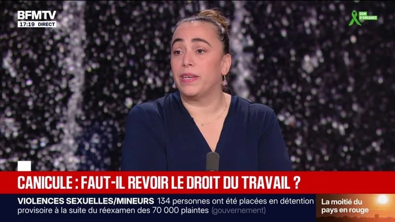 PÉTITION POUR UN « CONGÉ CLIMATIQUE »: « ON NE VA LAISSER DES PERSONNES MOURIR SUR DES CHANTIERS », ASSURE SABRINA SEBAIHI, DÉPUTÉE « ÉCOLOGISTE ET SOCIAL »
