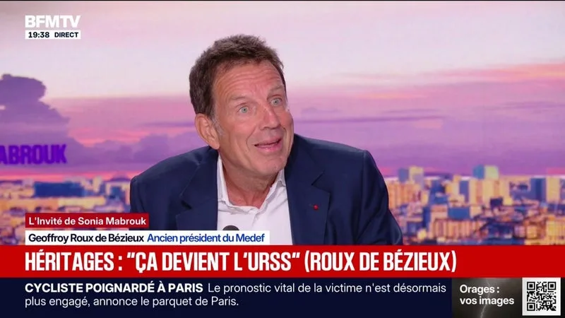 « ON PEUT ANNULER LA DETTE, MAIS LE LENDEMAIN C’EST UNE CRISE FINANCIÈRE MAJEURE », ASSURE GEOFFROY ROUX DE BÉZIEUX, ANCIEN PRÉSIDENT DU MEDEF