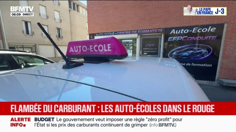« NOUS SOMMES OBLIGÉS DE FAIRE SUPPORTER CETTE PROBLÉMATIQUE DE CARBURANT À NOS ÉLÈVES À LA CONDUITE »: LES AUTO-ÉCOLES DIRECTEMENT IMPACTÉES PAR LA FLAMBÉE DES PRIX DU CARBURANT