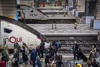 LA CIRCULATION DES TRAINS PERTURBÉE ENTRE LA GARE DE PARIS SAINT LAZARE ET LA NORMANDIE ET SUR LA LIGNE LGV SUD-EST