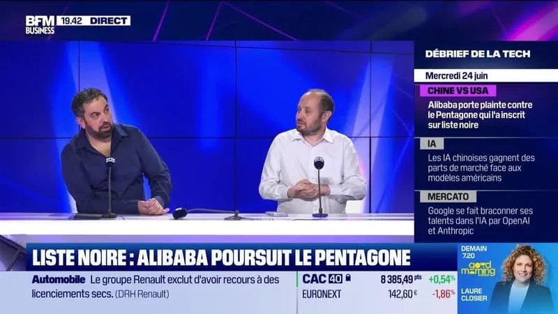 LISTE NOIRE : ALIBABA POURSUIT LE PENTAGONE – 24/06