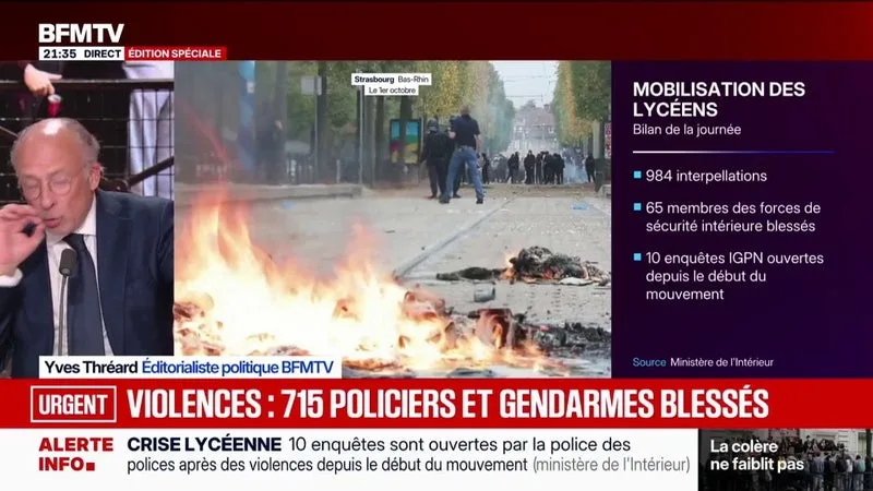 GRENADE DE DÉSENCERCLEMENT: « LA POLICE FRANÇAISE EST LA SEULE EN EUROPE À DISPOSER DE CET OUTIL, QUI EST UNE ARME DE GUERRE », RAPPELLE ALAIN BAUER, PROFESSEUR ÉMÉRITE DE CRIMINOLOGIE