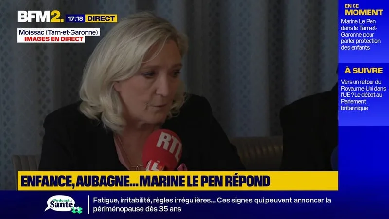 AUBAGNE : « DANS L’ESPRIT DE CERTAINS JEUNES, LA VIE N’A PLUS DE VALEUR », RÉAGIT MARINE LE PEN