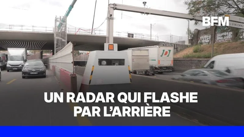 UN NOUVEAU RADAR FLASHE DÈS 30 KM/H SUR LE PÉRIPHÉRIQUE PARISIEN