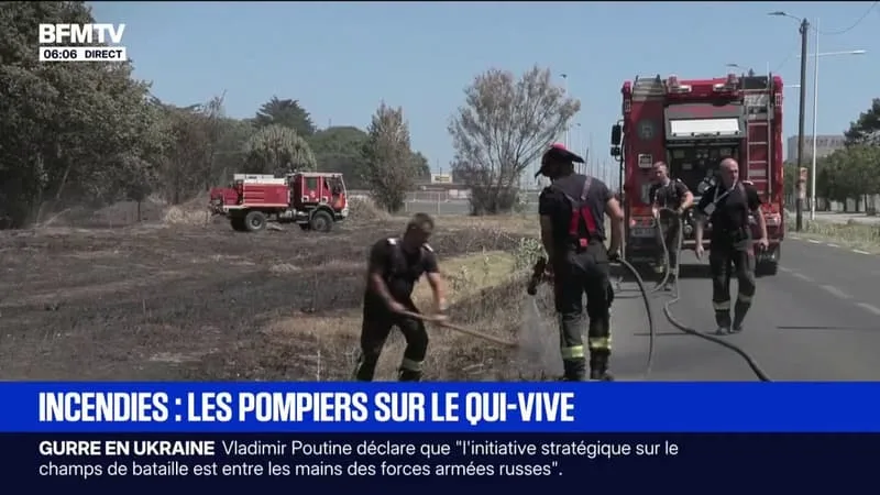 « C’EST UN DÉBUT DE SAISON QUI COMMENCE FORT »: LES POMPIERS S’INQUIÈTENT DE FEUX QUI PARTENT DE PLUS EN PLUS TÔT CHAQUE ÉTÉ