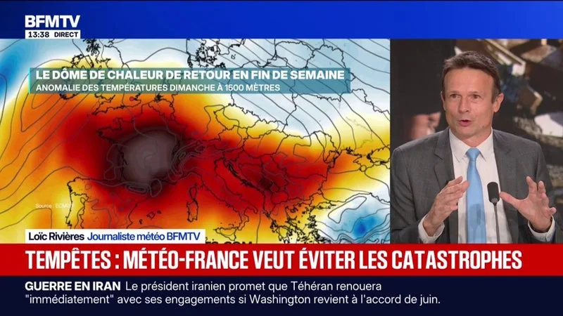VERS UNE NOUVELLE VAGUE DE CHALEUR DANS LE SUD-OUEST À PARTIR DE JEUDI