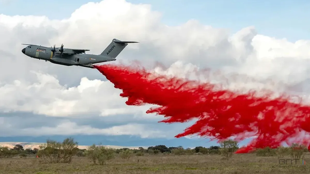 L’AIRBUS A400M, LE NOUVEAU TITAN FRANÇAIS CONTRE LES FEUX DE FORÊT