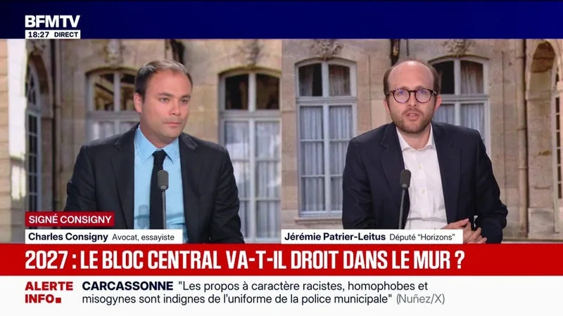 SIGNÉ CONSIGNY – SÉBASTIEN LECORNU À MATIGNON DEPUIS UN AN: « TOUT CE QU’ON VOIT, C’EST UNE FAMILLE POLITIQUE QUI ESSAIE ENVERS ET CONTRE TOUT DE GARDER LE POUVOIR »