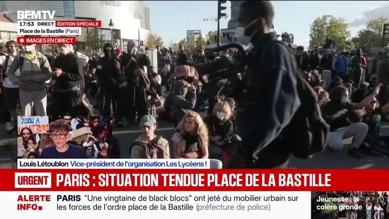 « ON EST SATISFAIT SUR UN SEUL SUJET, SUR LE RESTE ON CONTINUE LA MOBILISATION », DÉCLARE LE VICE-PRÉSIDENT LES LYCÉENS ! À L’ISSUE D’UNE RÉUNION AVEC LE MINISTRE DE L’ÉDUCATION