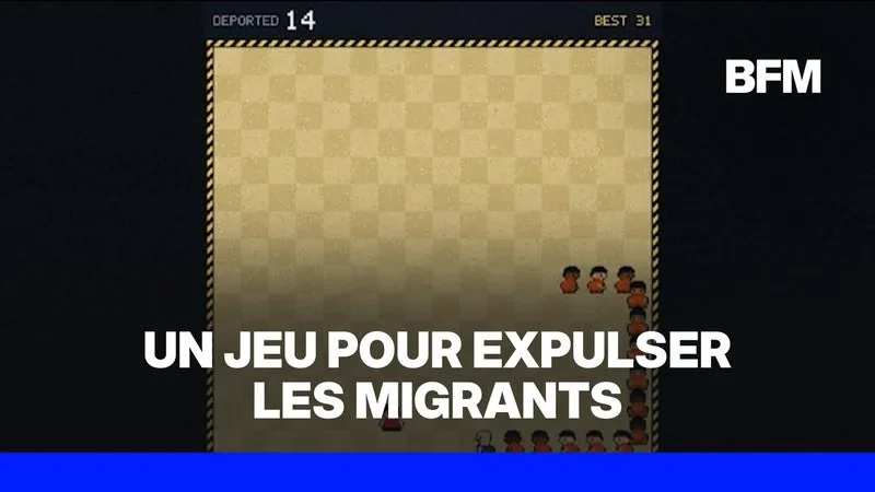 LA MAISON BLANCHE CRÉE UN JEU VIDÉO XÉNOPHOBE D’EXPULSION DE MIGRANTS
