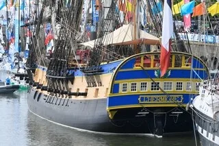 LA FRÉGATE L’HERMIONE SERA FIXÉE SUR SON SORT LE 1ER OCTOBRE