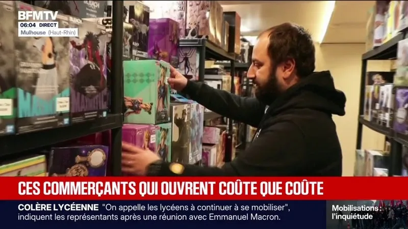 MALGRÉ LES MANIFESTATIONS DU 24 OCTOBRE, CES COMMERÇANTS DÉCIDENT DE LAISSER LEUR COMMERCE OUVERT
