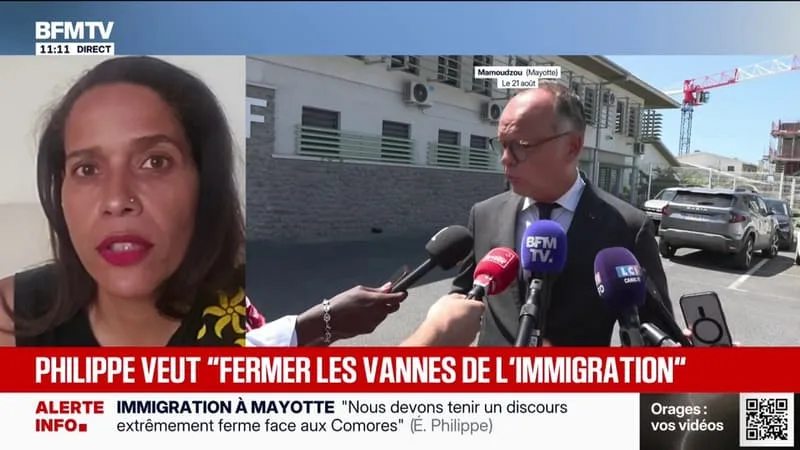 IMMIGRATION À MAYOTTE: « ÉDOUARD PHILIPPE MET LES PIEDS DANS LE PLAT ET IL A RAISON », ESTIME ESTELLE YOUSSOUFFA, DÉPUTÉE LIOT DE MAYOTTE