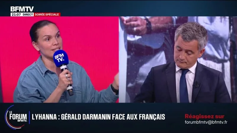FORUM BFMTV – LYHANNA: « QU’EST-CE QU’ON FAIT POUR L’AMOUR DU CIEL ? JUSQU’OÙ ÇA VA ALLER ? », LANCE LINDA AU MINISTRE DE LA JUSTICE