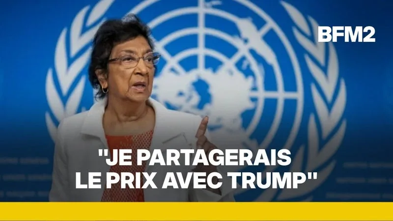 « JE PARTAGERAI PEUT-ÊTRE LE PRIX AVEC TRUMP », S’EST AMUSÉE NAVI PILLAY, PRIX NOBEL DE LA PAIX