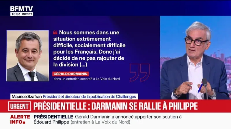 MARSCHALL TRUCHOT : PRÉSIDENTIELLE, DARMANIN SE RALLIE À PHILIPPE – 17/08