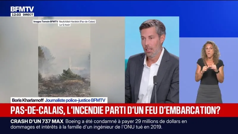 PAS-DE-CALAIS: L’INCENDIE A PRIS DANS UNE « ZONE DE BASE D’ATTENTE DES MIGRANTS », SELON LE DIRECTEUR DE CABINET DU PRÉFET