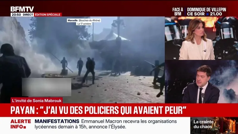 VIOLENCES DU 17 OCTOBRE: « J’AI DES POLICIERS MUNICIPAUX QUI ONT ÉTÉ AUX URGENCES », TÉMOIGNE BENOÎT PAYAN, MAIRE DIVERS GAUCHE DE MARSEILLE