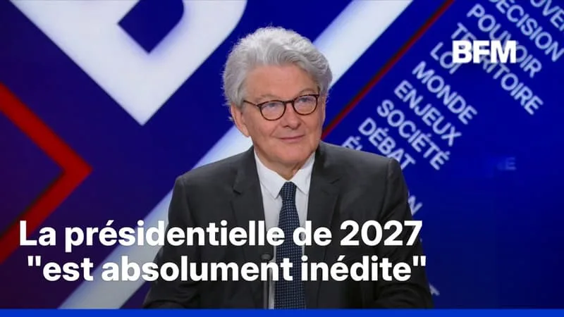 THIERRY BRETON, ANCIEN COMMISSAIRE EUROPÉEN, REVIENT SUR LES PROGRAMMES DES CANDIDATS POUR 2027