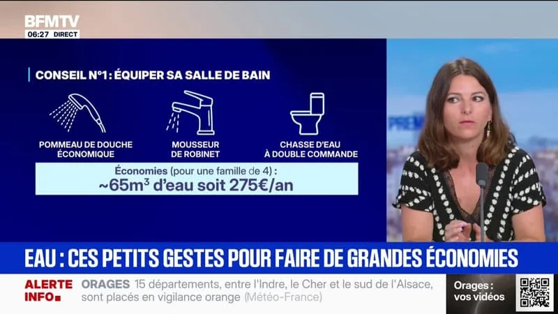 POMMEAU DE DOUCHE, MOUSSEUR… CES PETITS GESTES QUI VOUS PERMETTRONT DE DIVISER PAR DEUX VOTRE FACTURE D’EAU