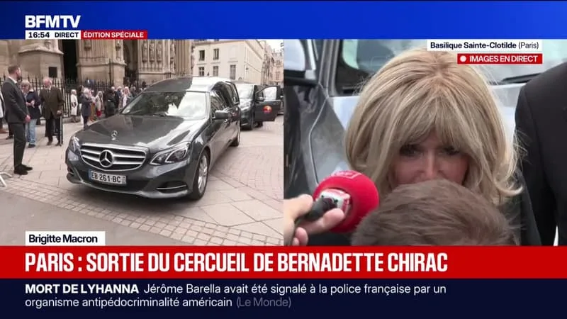 « DE LÀ OÙ ELLE EST, JE SUIS PERSUADÉE QUE C’EST CE TYPE D’HOMMAGE QU’ELLE AURAIT VOULU »: BRIGITTE MACRON REND HOMMAGE À BERNADETTE CHIRAC