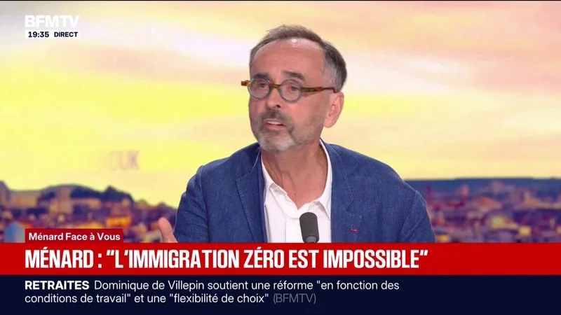 « L’IMMIGRATION ZÉRO EST IMPOSSIBLE », ESTIME ROBERT MÉNARD, MAIRE DVD DE BÉZIERS