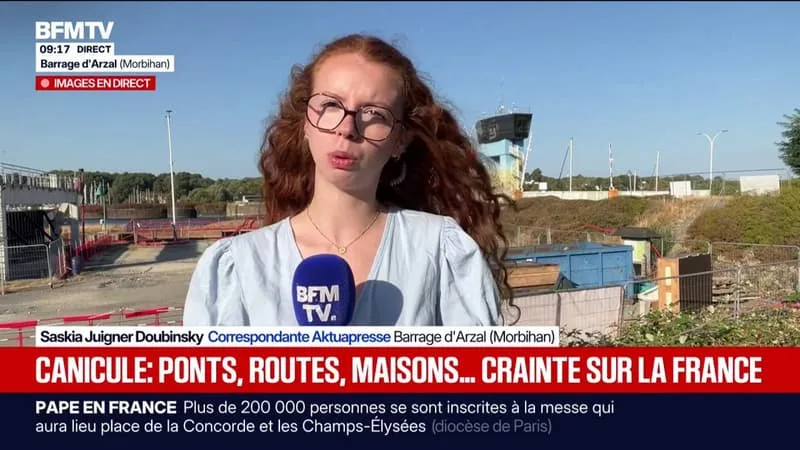 SÉCHERESSE: LA NAVIGATION EST PERTURBÉE SUR LA VILAINE POUR PROTÉGER LES RÉSERVES D’EAU