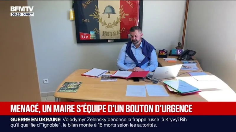 « SI J’APPUIE DEUX FOIS, ÇA FAIT UN APPEL »: EN ARDÈCHE, UN MAIRE CONTRAINT DE S’ÉQUIPER D’UN BOUTON D’ALERTE D’URGENCE APRÈS DES ACTES DE MALVEILLANCE