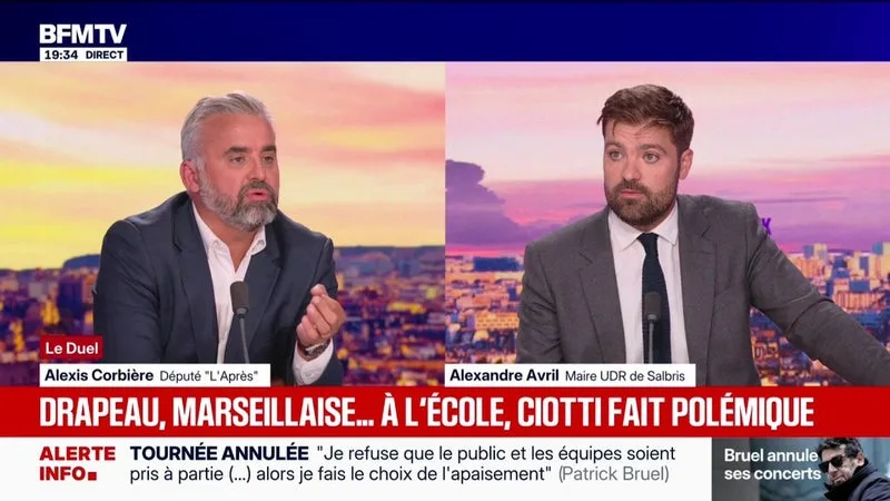 TOURNÉE DE PATRICK BRUEL ANNULÉE: « IL A EU RAISON, EN CES CIRCONSTANCES, D’ANNULER SA TOURNÉE », AFFIRME ALEXANDRE AVRIL, MAIRE UDR DE SALBRIS