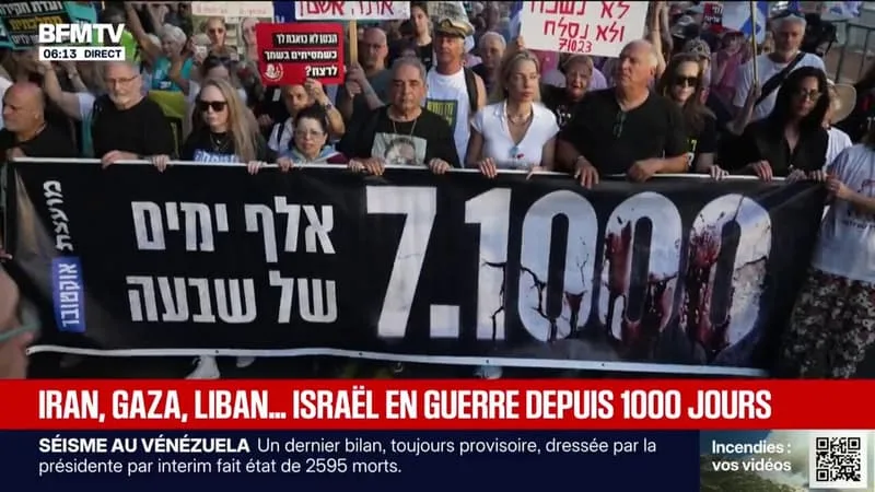 EN ISRAËL, LA LASSITUDE DE LA POPULATION APRÈS 1.000 JOURS DE CONFLIT