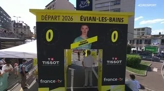 TOUR DE FRANCE. THYMEN ARENSMAN PART AVEC 10 SECONDES DE RETARD ET MANQUE DE PRENDRE LA TÊTE LORS DU CONTRE-LA-MONTRE