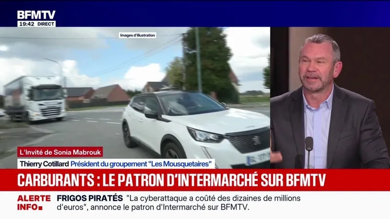 « C’EST UN MOYEN DE DÉSTABILISATION POLITIQUE »: THIERRY COTTILLARD, PRÉSIDENT DU GROUPEMENT LES MOUSQUETAIRES, ÉVOQUE « 3 À 4 CYBERATTAQUES PAR JOUR »