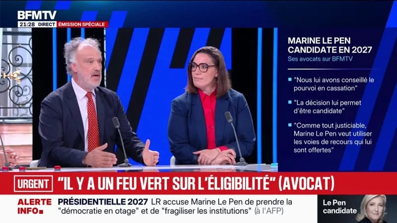 « ELLE NE LÂCHE RIEN »: LES AVOCATS DE MARINE LE PEN REVIENNENT SUR LES RAISONS DE SON POURVOI EN CASSATION DANS L’AFFAIRE DES ASSISTANTS PARLEMENTAIRES DU RN