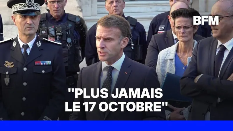 « IL Y A DES GENS QUI SE RÉJOUISSENT DU DÉSORDRE, MOI NON », MARTÈLE EMMANUEL MACRON