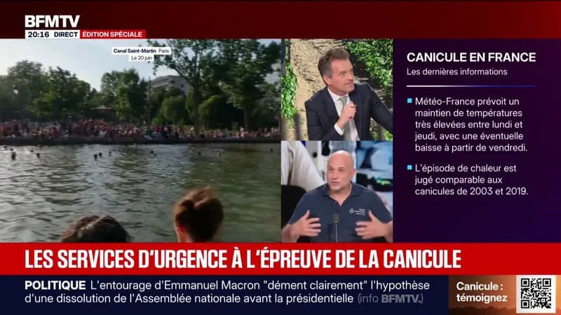 CANICULE: CHRISTIAN CLOT, CHERCHEUR ET SPÉCIALISTE DE L’ADAPTATION HUMAINE, EXPLIQUE LES SYMPTÔMES DU COUP DE CHALEUR ET COMMENT LES RECONNAÎTRE