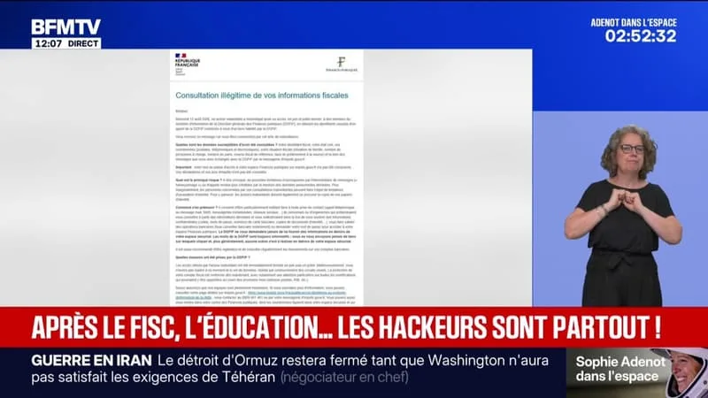 LE DUO DE HACKER ZEROBYTES, QUI A REVENDIQUÉ LE PIRATAGE DU FISC, AFFIRME S’ÊTRE INFILTRÉ DANS LES SYSTÈMES DE L’ÉDUCATION NATIONALE « IL Y A QUELQUES SEMAINES »