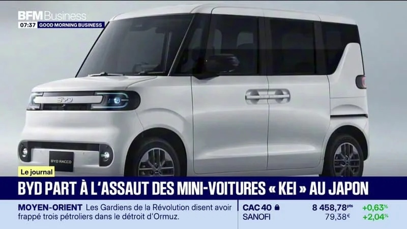 BYD PART À L’ASSAUT DES MINI-VOITURES « KEI » AU JAPON