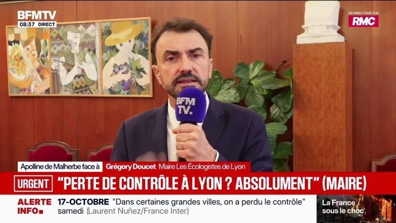 MOBILISATION LYCÉENNE ET POUVOIR D’ACHAT: « LA RÉPONSE DU GOUVERNEMENT » N’EST PAS « À LA HAUTEUR », ASSURE GRÉGORY DOUCET, MAIRE LES ÉCOLOGISTES DE LYON